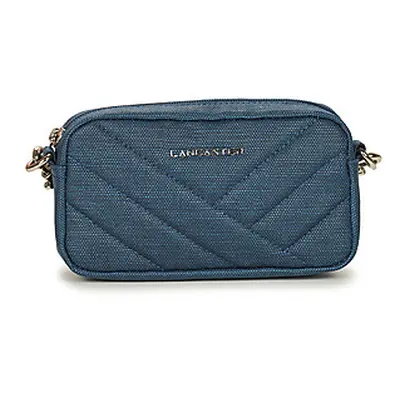 LANCASTER CANVAS MATELASSE women's Hip bag in Marine