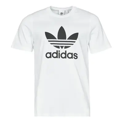 Adidas TREFOIL T-SHIRT men's T shirt in White