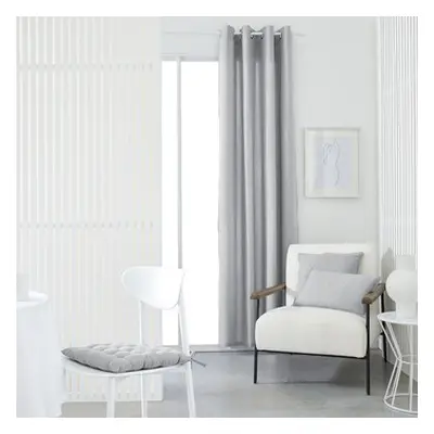 Today Rideau 140/240 Panama TODAY Essential Acier 's Curtains, blinds in Grey