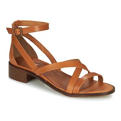 So Size ROSSI women's Sandals in Brown