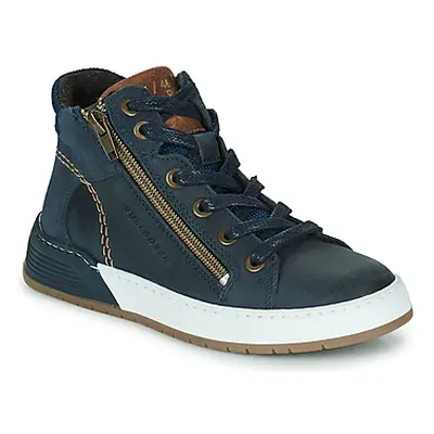 Bullboxer AOF506E6L boys's Children's Shoes (High-top Trainers) in Marine