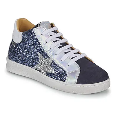 Citrouille et Compagnie NEW 53 girls's Children's Shoes (High-top Trainers) in Blue