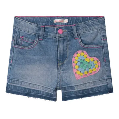 Billieblush U14647-Z18 girls's Children's shorts in Blue