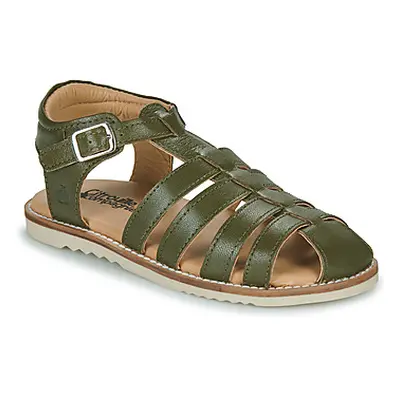 Citrouille et Compagnie ASMILO boys's Children's Sandals in Kaki