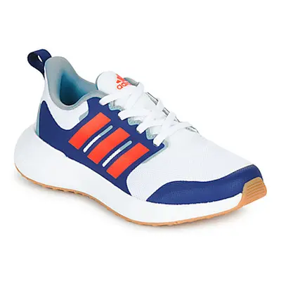 Adidas FortaRun 2.0 K girls's Children's Shoes (Trainers) in White