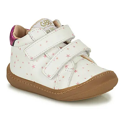 GBB ERINA girls's Children's Shoes (High-top Trainers) in White