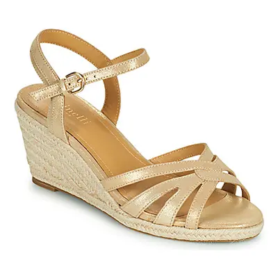 Maison Minelli TERENSSE women's Sandals in Beige