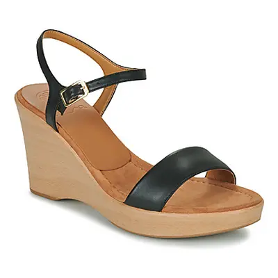 Unisa RITA women's Sandals in Black