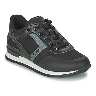 BOSS FILEMONA boys's Children's Shoes (Trainers) in Black