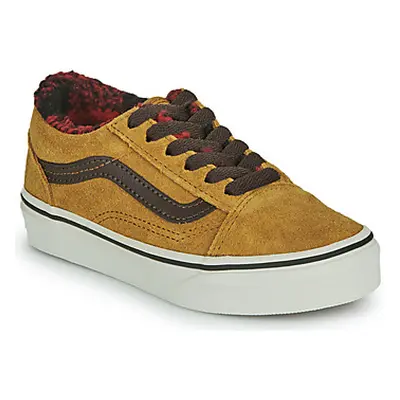 Vans UY Old Skool boys's Children's Shoes (Trainers) in Brown