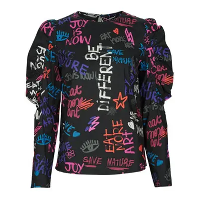 Desigual GRAPHIC women's Blouse in Black