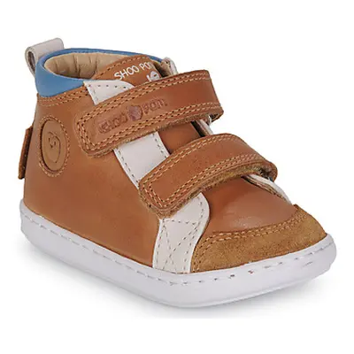 Shoo Pom BOUBA NEW SCRATCH boys's Children's Shoes (High-top Trainers) in Brown