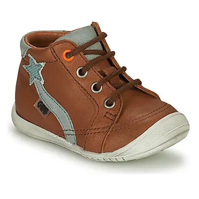 GBB ANTONIO boys's Children's Shoes (High-top Trainers) in Brown