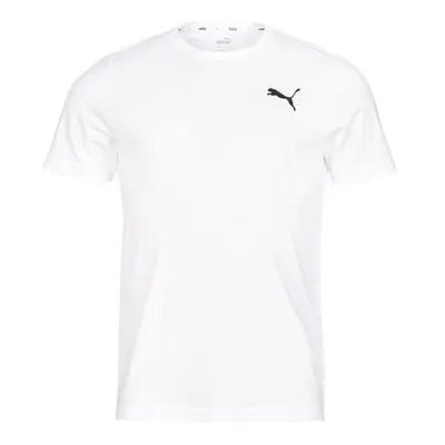 Puma ESS LOGO TEE men's T shirt in White