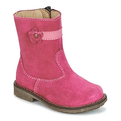 Citrouille et Compagnie PISTY girls's Children's Mid Boots in Pink