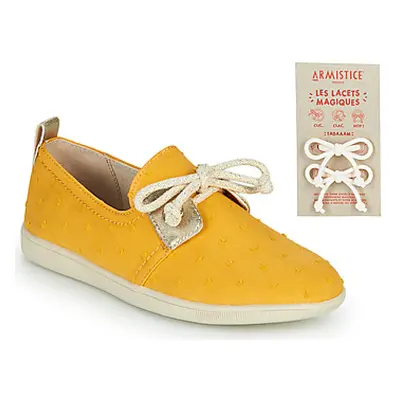 Armistice STONE ONE boys's Children's Shoes (Trainers) in Yellow