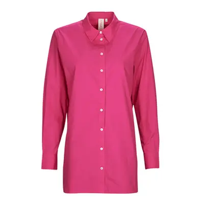 Only ONLCURLY LS SHIRT WVN women's Shirt in Pink