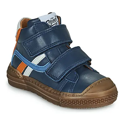 GBB RIGOLO boys's Children's Shoes (High-top Trainers) in Marine