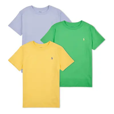 Polo Ralph Lauren 3PKCNSSTEE-SETS-GIFT BOX SET boys's Children's T shirt in Multicolour