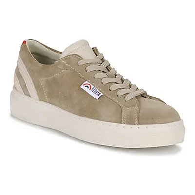 Yurban LONDON women's Shoes (Trainers) in Beige