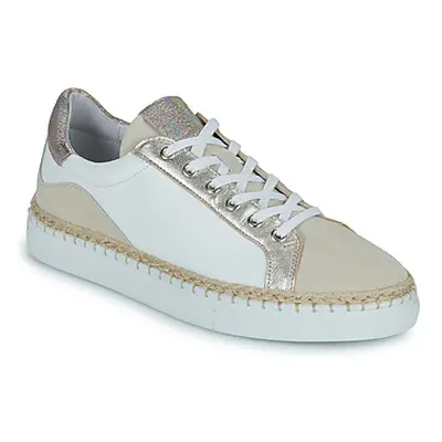 Regard KERSAINT V4 CORBETT COBALTO women's Shoes (Trainers) in White