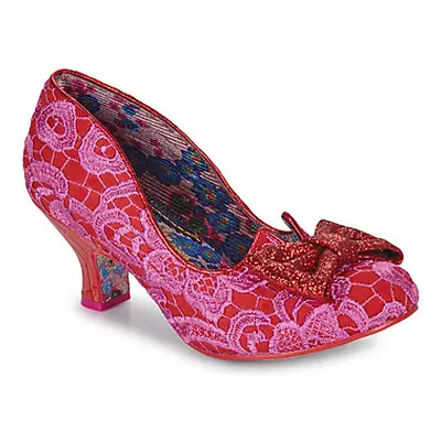 Irregular Choice DAZZLE RAZZLE women's Court Shoes in Red