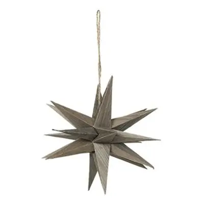 Broste Copenhagen DECO ETOILE 'VENUS' BOIS 's Christmas decorations in Grey