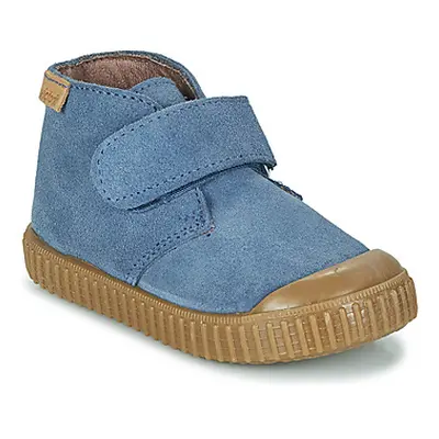 Victoria SAFARI TIRA SERRAJE boys's Children's Shoes (High-top Trainers) in Blue