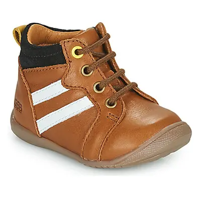 GBB BOBINO boys's Children's Shoes (High-top Trainers) in Brown