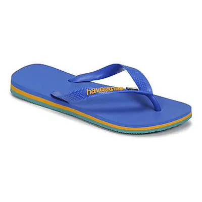 Havaianas BRASIL LAYERS women's Flip flops / Sandals (Shoes) in Blue