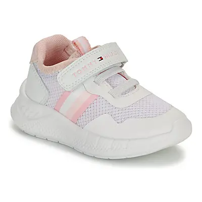 Tommy Hilfiger CONNOR girls's Children's Shoes (Trainers) in White