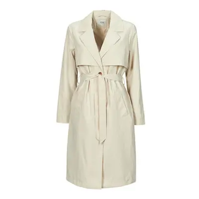 JDY JDYPASCHAL women's Trench Coat in Beige