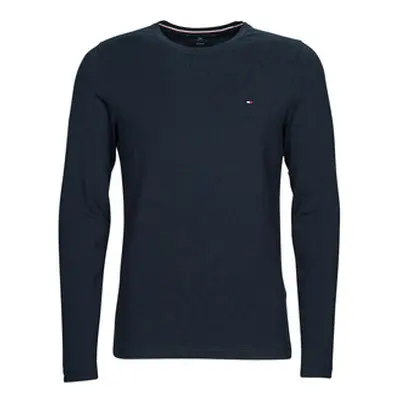 Tommy Hilfiger STRETCH SLIM FIT LONG SLEEVE TEE men's in Marine