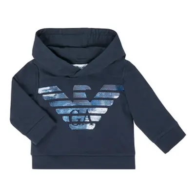 Emporio Armani 6HHMA9-4JCNZ-0922 boys's Children's sweatshirt in Blue