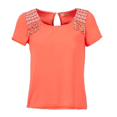 Moony Mood EDENA women's Blouse in Orange