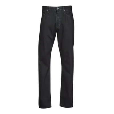 G-Star Raw Triple A Regular Straight men's Jeans in Black