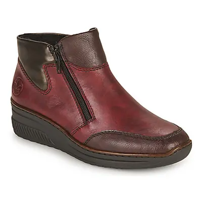 Rieker 48754-35 women's Mid Boots in Bordeaux