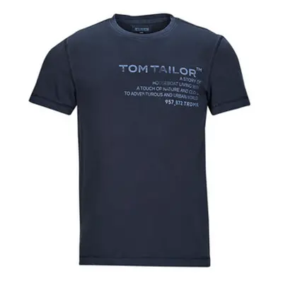 Tom Tailor 1035638 men's T shirt in Marine