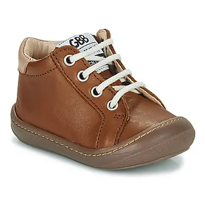 GBB BAMBINO girls's Children's Shoes (High-top Trainers) in Brown