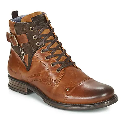 Redskins YERO men's Mid Boots in Brown