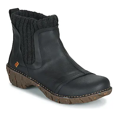 El Naturalista YGGDRASIL women's Mid Boots in Black