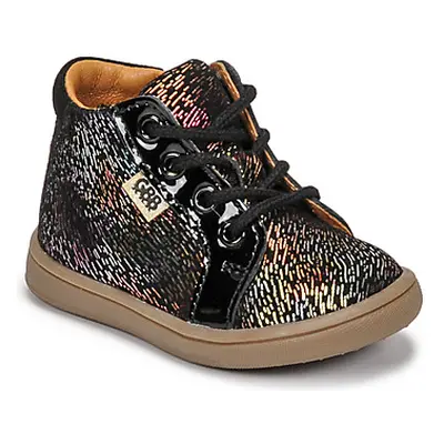 GBB FAMIA girls's Children's Shoes (High-top Trainers) in Black