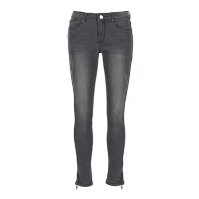 Moony Mood IFABANE women's Skinny Jeans in Grey