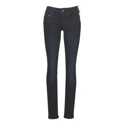 G-Star Raw MIDGE MID STRAIGHT WMN women's Jeans in Blue