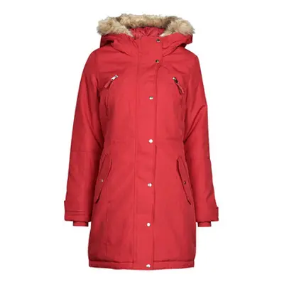 Vero Moda VMTRACK women's Parka in Red