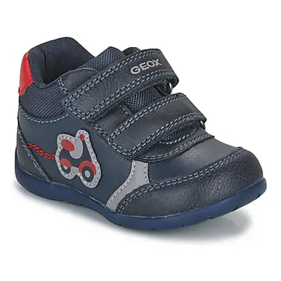 Geox B ELTHAN BOY A boys's Children's Shoes (Trainers) in Marine