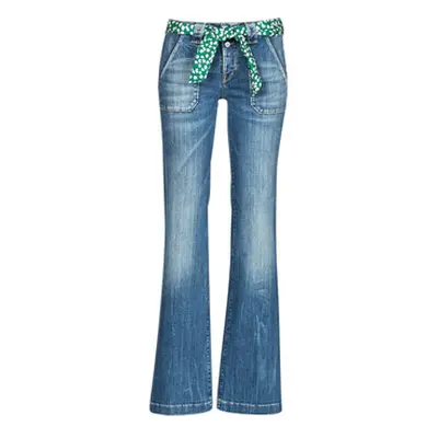 Le Temps des Cerises JFFLARE0W9040 women's Flare / wide jeans in Blue