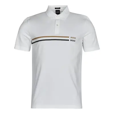 BOSS Pack 32 men's Polo shirt in White