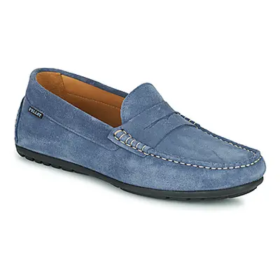 Pellet Cador men's Loafers / Casual Shoes in Blue