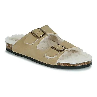 Plakton BETA women's Slippers in Beige